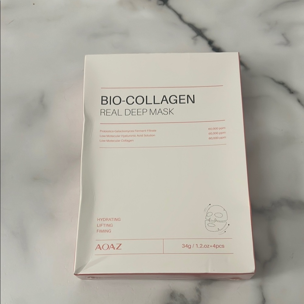 White Bio-Collagen Skincare Mask
